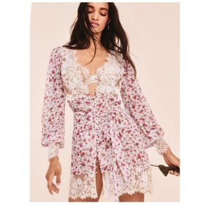 FOR LOVE & LEMONS Melrose Robe NWT